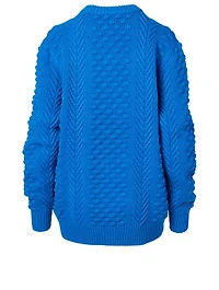 Chunky Merino Cable Knit Sweater