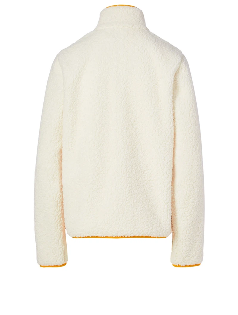 Sherpa Fleece Zip Jacket