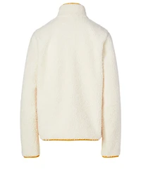 Sherpa Fleece Zip Jacket