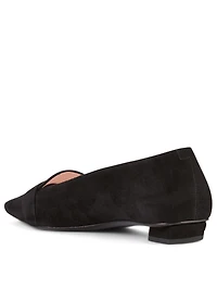 Belle Vivier 25 Suede Loafers With RV Mini Buckle