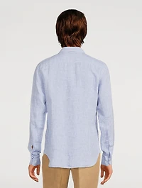 Giles Linen Tailored Shirt