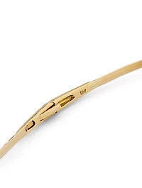 Pettie Aster 18K Gold Collar Necklace With Diamonds