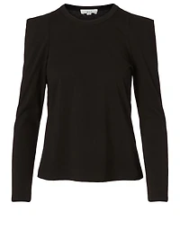 Charlotte Cotton Long-Sleeve Top