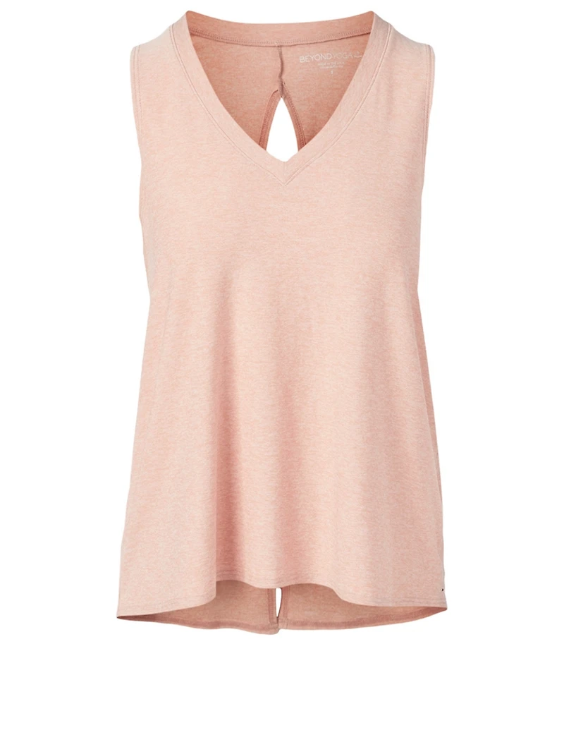 All About It Split Back Tank Top