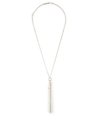 Silver SSS Cig Case Necklace