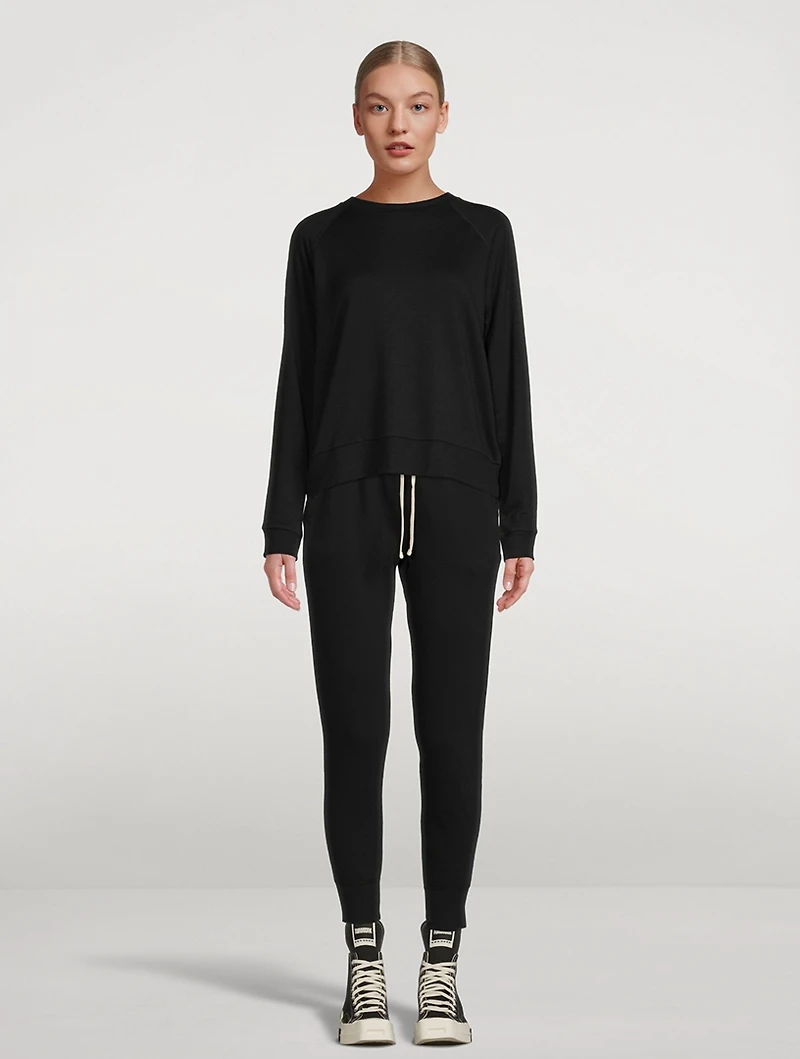 Cozy Fleece™ Raglan Crewneck Sweatshirt