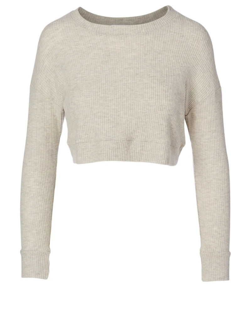 Line Super Cropped Pullover Sweater