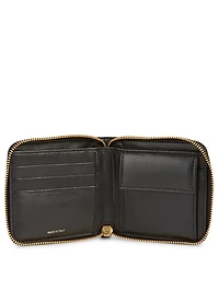 Vanitosi Croc-Embossed Zip-Around Wallet