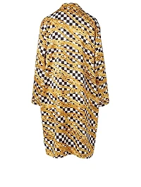 Pajama Dress Chain Print