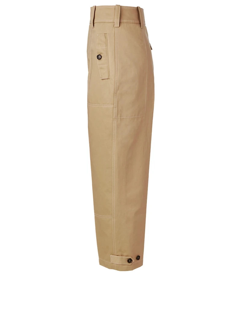 Cotton And Linen Pants