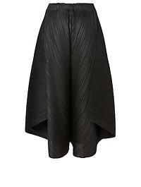 Cropped Curved Pants