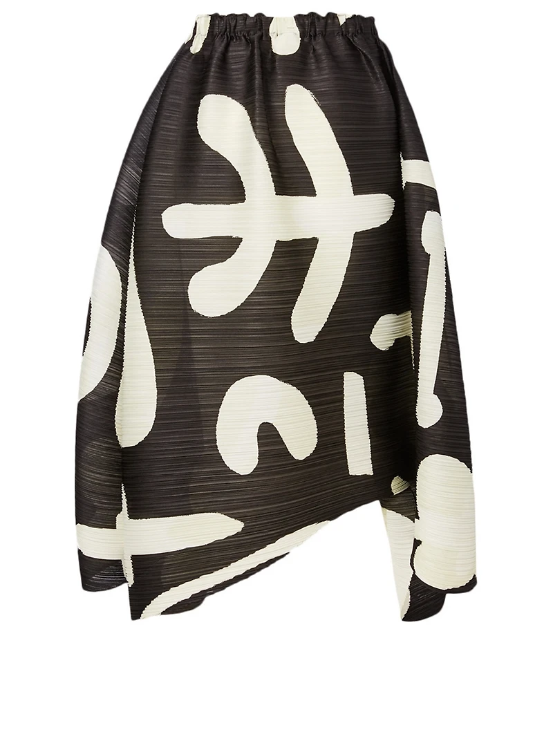 Pause Printed Skirt