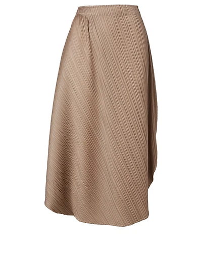 Curved Midi Skirt