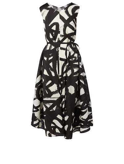 Spin Printed Dress