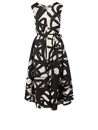 Spin Printed Dress