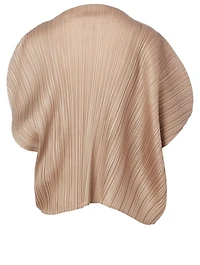 Curved Short-Sleeve Top