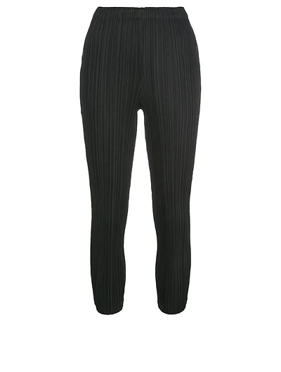 Pleated Crop Pants