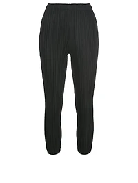 Pleated Crop Pants
