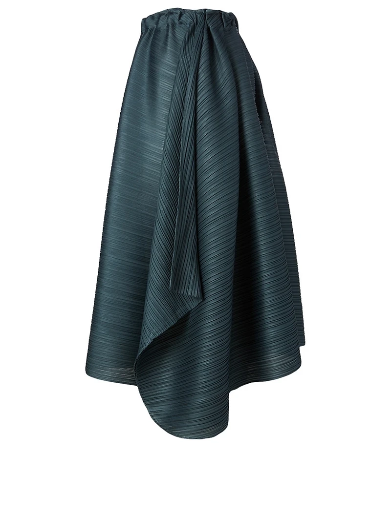 Squared Midi Skirt