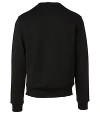 Cotton Sweatshirt With Side Zip