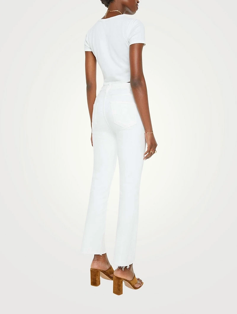The Hustler Flare Ankle Jeans