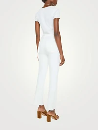 The Hustler Flare Ankle Jeans