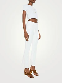 The Hustler Flare Ankle Jeans