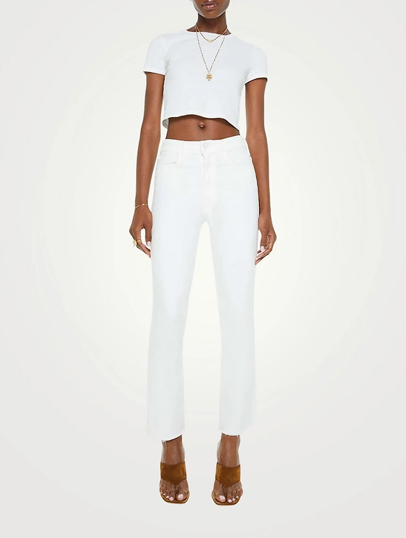 The Hustler Flare Ankle Jeans