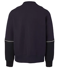 Sweatshirt With Zip Sleeves