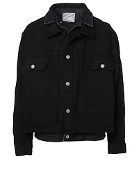 Cotton Layered Denim Jacket