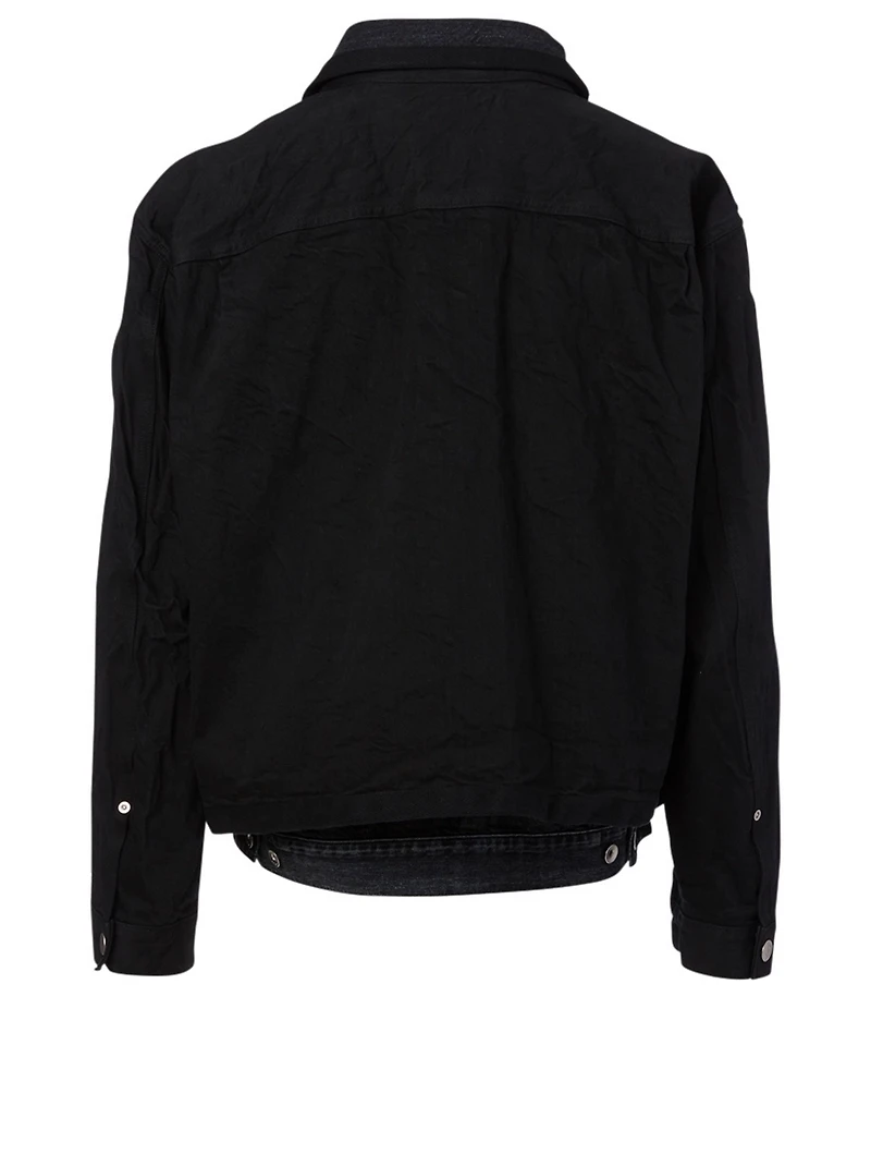 Cotton Layered Denim Jacket