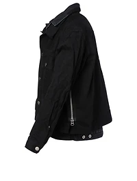 Cotton Layered Denim Jacket