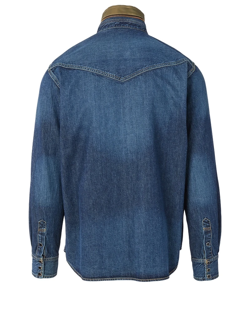 Cotton Denim Shirt