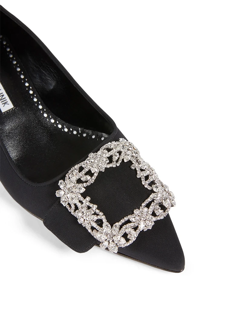 Maysale Jewel 50 Crepe De Chine Pumps