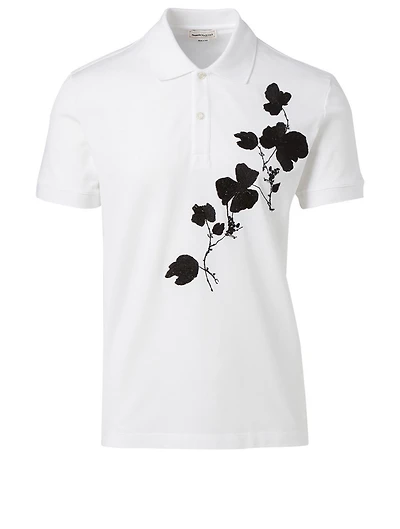 Cotton Polo Floral Print