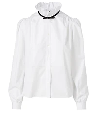 Cotton Poplin Blouse