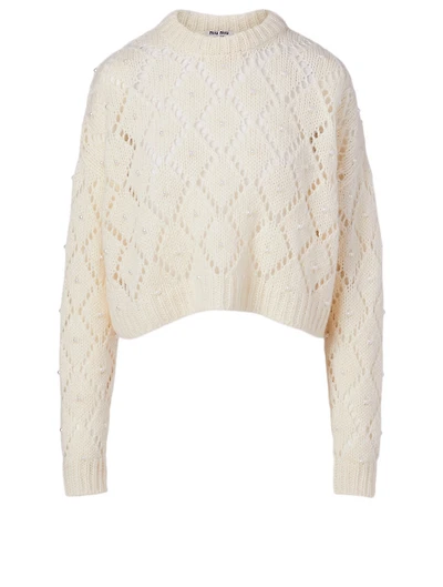 Cashmere And Mohair Boxy Sweater