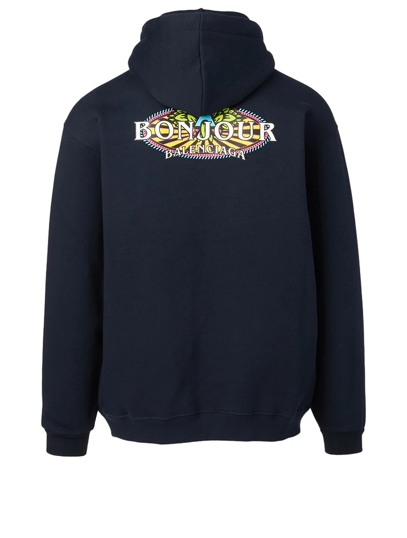 Bonjour Cotton Hoodie