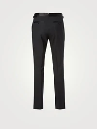 Shelton Wool Tuxedo Pants