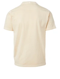 Cotton T-Shirt With Logo Patch
