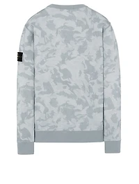 Big Loom Cotton Sweatshirt Camo Print