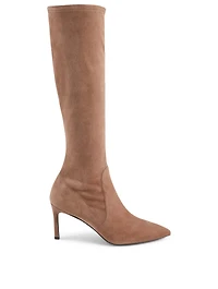 Wanessa 75 Suede Heeled Knee-High Boots