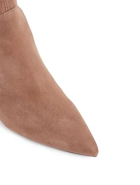 Wanessa 75 Suede Heeled Knee-High Boots