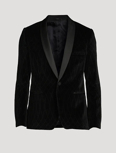 Soho Velvet Tailored Jacket