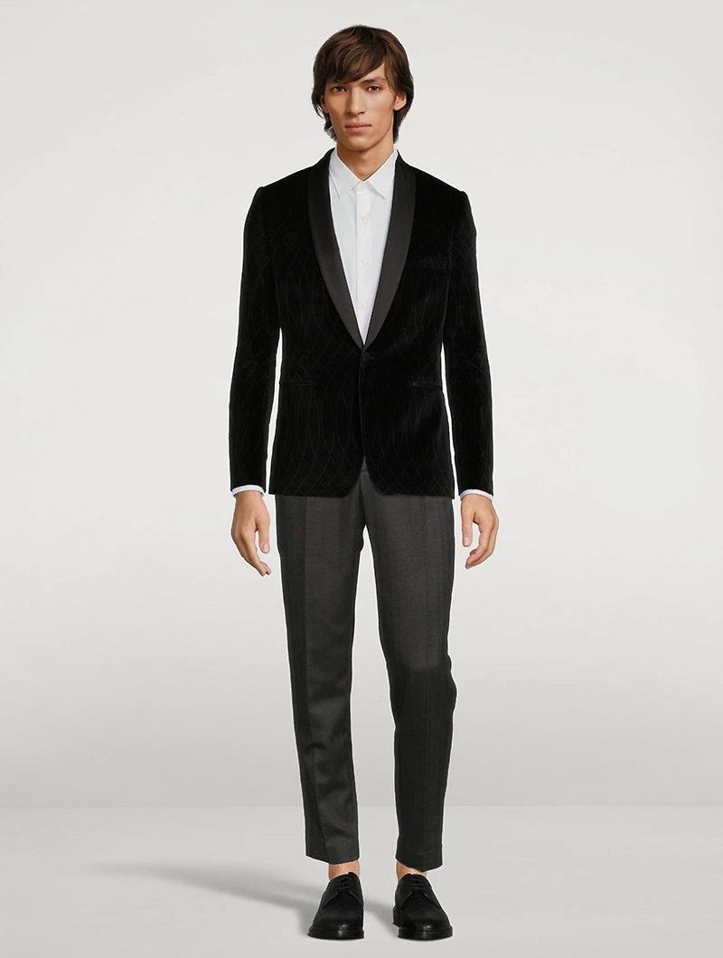 Soho Velvet Tailored Jacket
