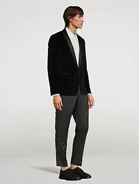 Soho Velvet Tailored Jacket