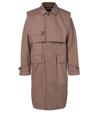 Cotton Trench Coat