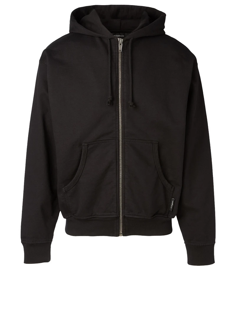 Melton Zip Hoodie