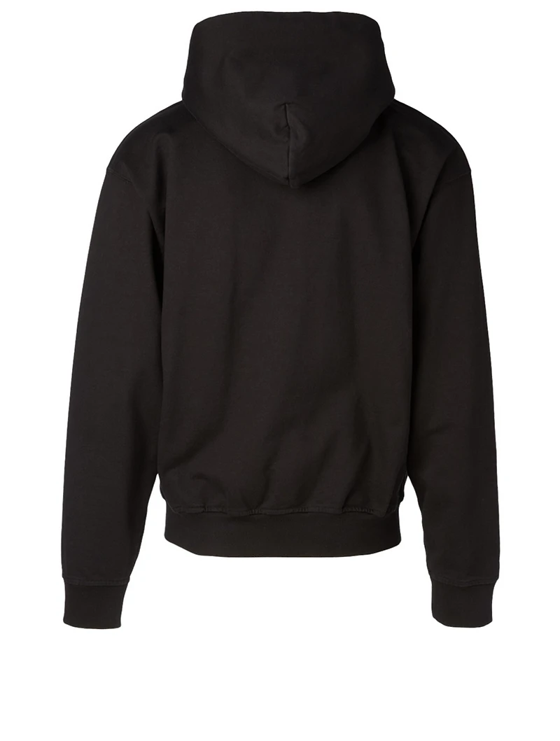 Melton Zip Hoodie