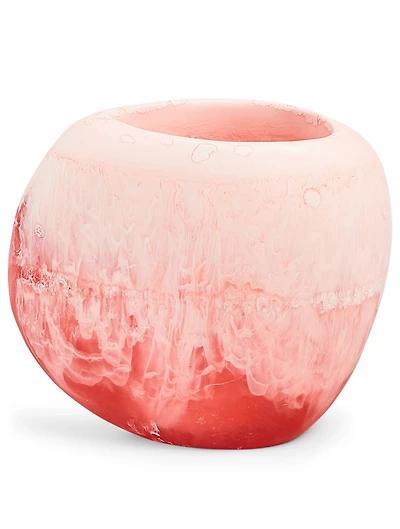 Large Rock Resin Vase